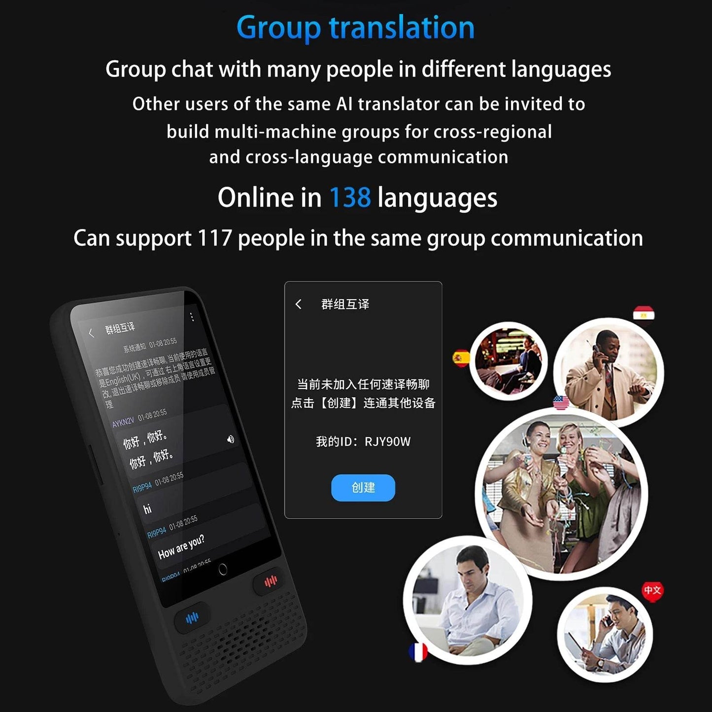 Portable Language Translator Device S85 - 138 Languages - Loja Manuel Coelho