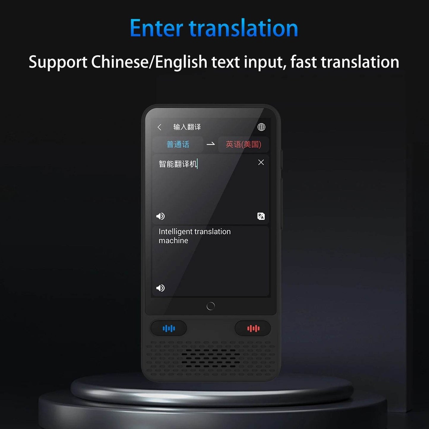 Portable Language Translator Device S85 - 138 Languages - Loja Manuel Coelho