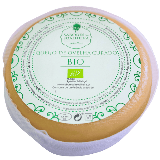 Geocakes Organic Aged Sheep Cheese – Artisan Raw Milk 400g – authentic Portuguese food