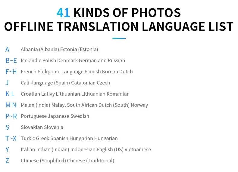 S85 Voice Portable Translator - 138 Languages - Loja Manuel Coelho