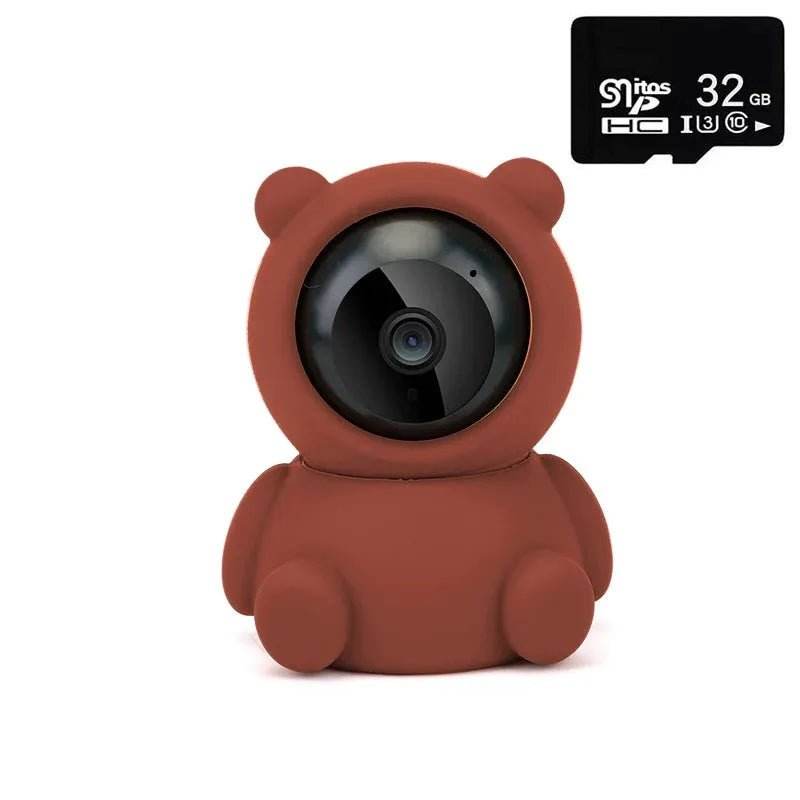 Smart Home Baby Security Monitor WiFi IP Camera – Cartoon Bear Design - Loja Manuel Coelho