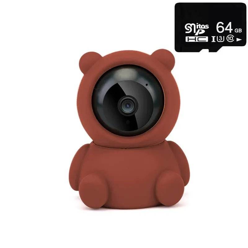 Smart Home Baby Security Monitor WiFi IP Camera – Cartoon Bear Design - Loja Manuel Coelho