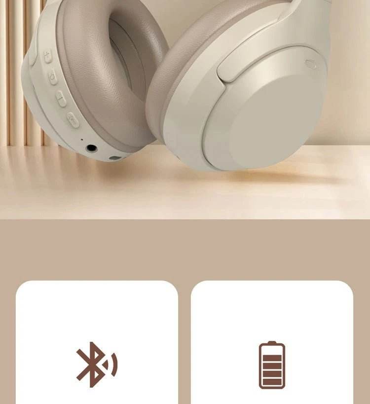 Subwoofer Gaming Wireless Bluetooth Headphones Over Ear HIFI Stereo - Loja Manuel Coelho