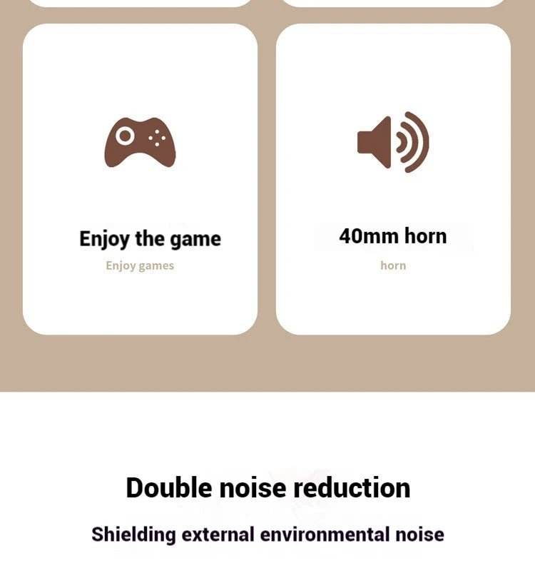 Subwoofer Gaming Wireless Bluetooth Headphones Over Ear HIFI Stereo - Loja Manuel Coelho