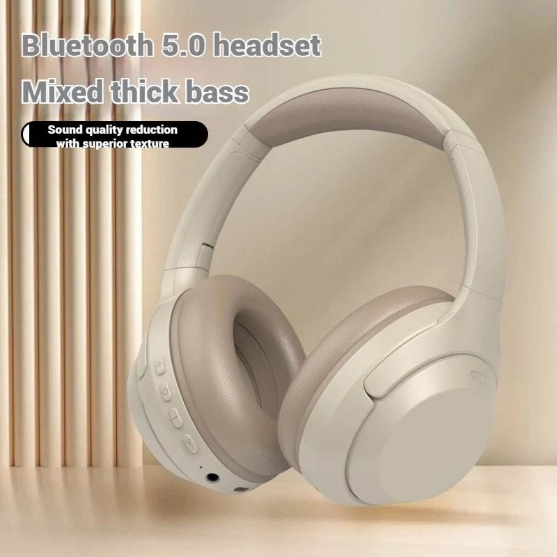 Subwoofer Gaming Wireless Bluetooth Headphones Over Ear HIFI Stereo - Loja Manuel Coelho