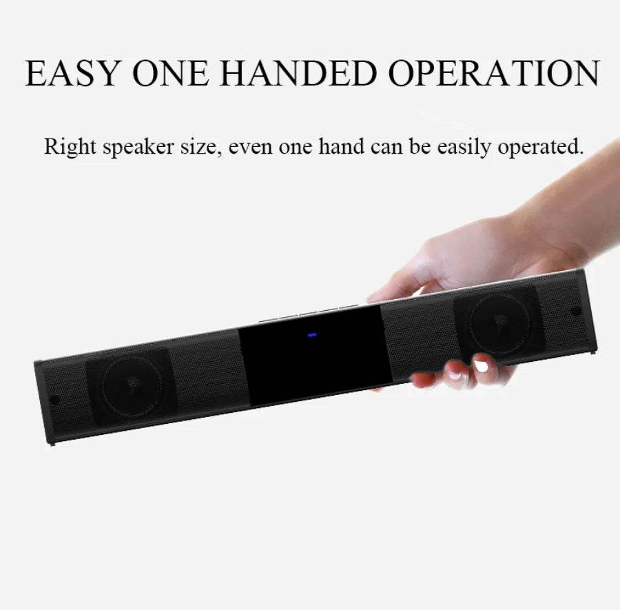 Bluetooth Sound Bar for Home Theater | 3 Channel Speakers - Loja Manuel Coelho