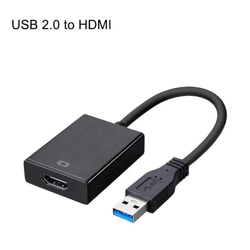 USB 3.0 to HDMI Adapter - 1080P Converter Cable - Loja Manuel Coelho