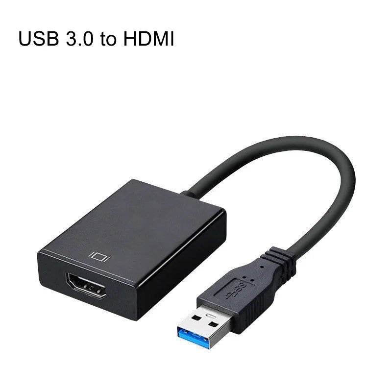 USB 3.0 to HDMI Adapter - 1080P Converter Cable - Loja Manuel Coelho
