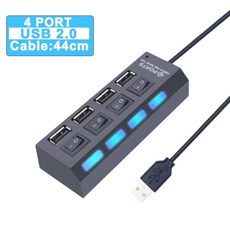 USB 3.0 Hub - 4/7 Port Multi USB Splitter - Loja Manuel Coelho