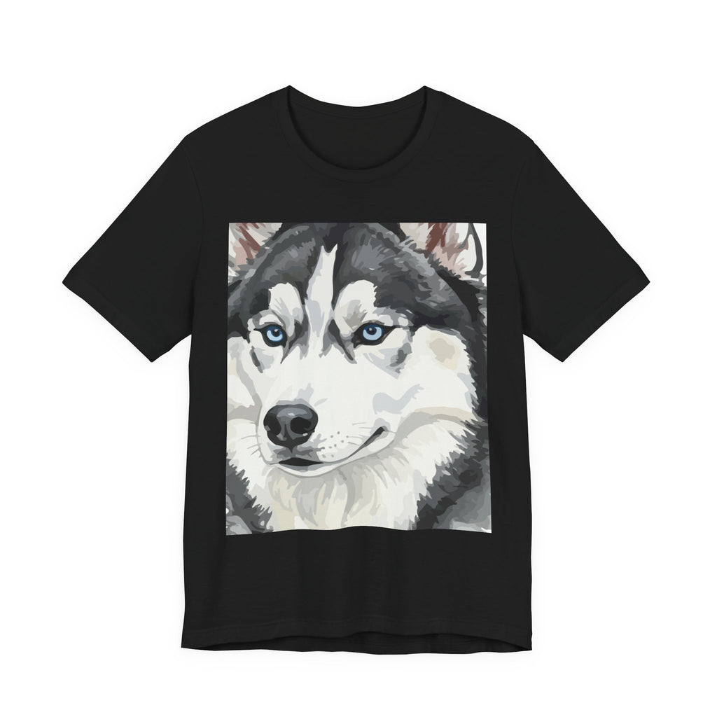 Husky Print Tee | Dog Lover Gift, Casual Wear, Birthday Present