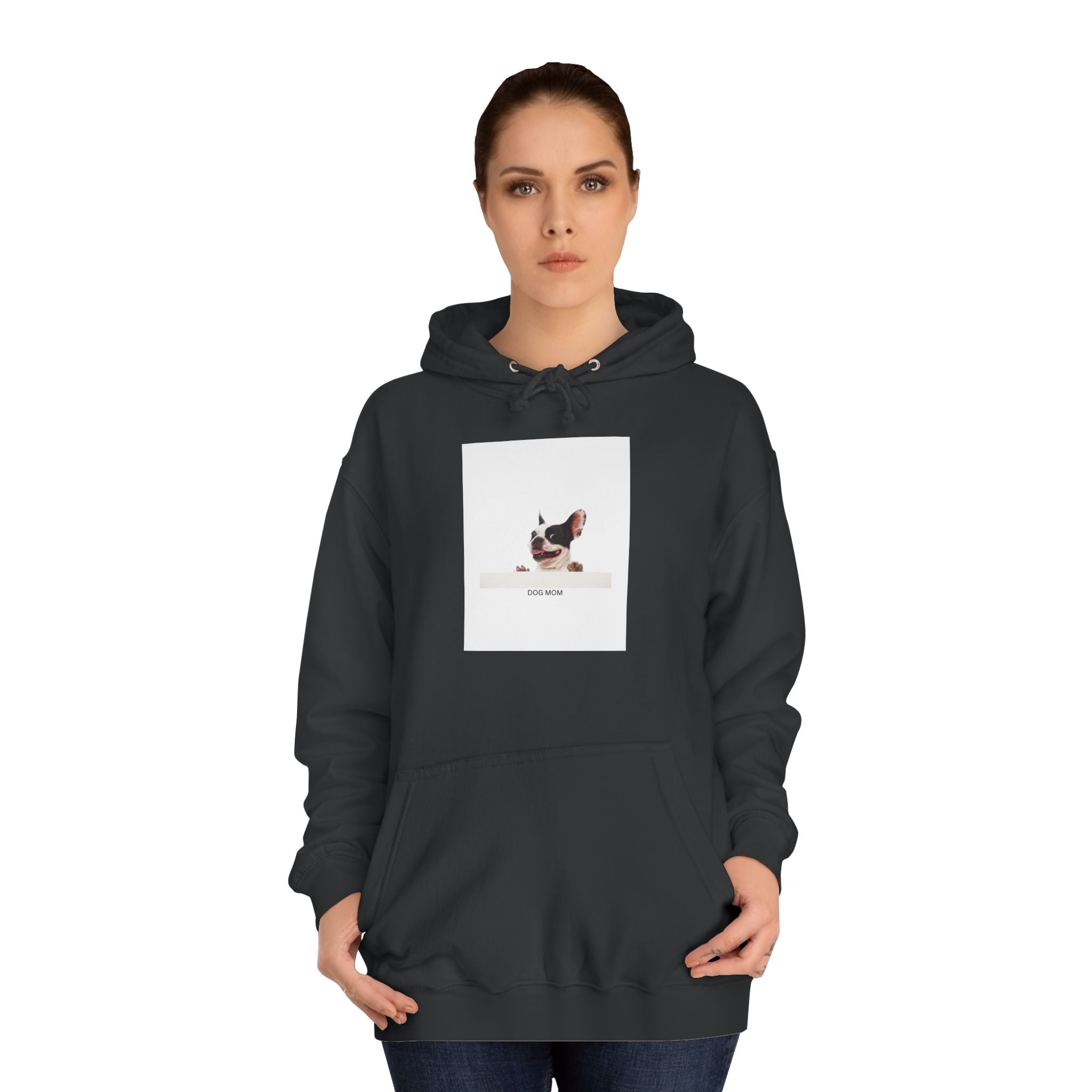 Unisex College Hoodie with Creative Design