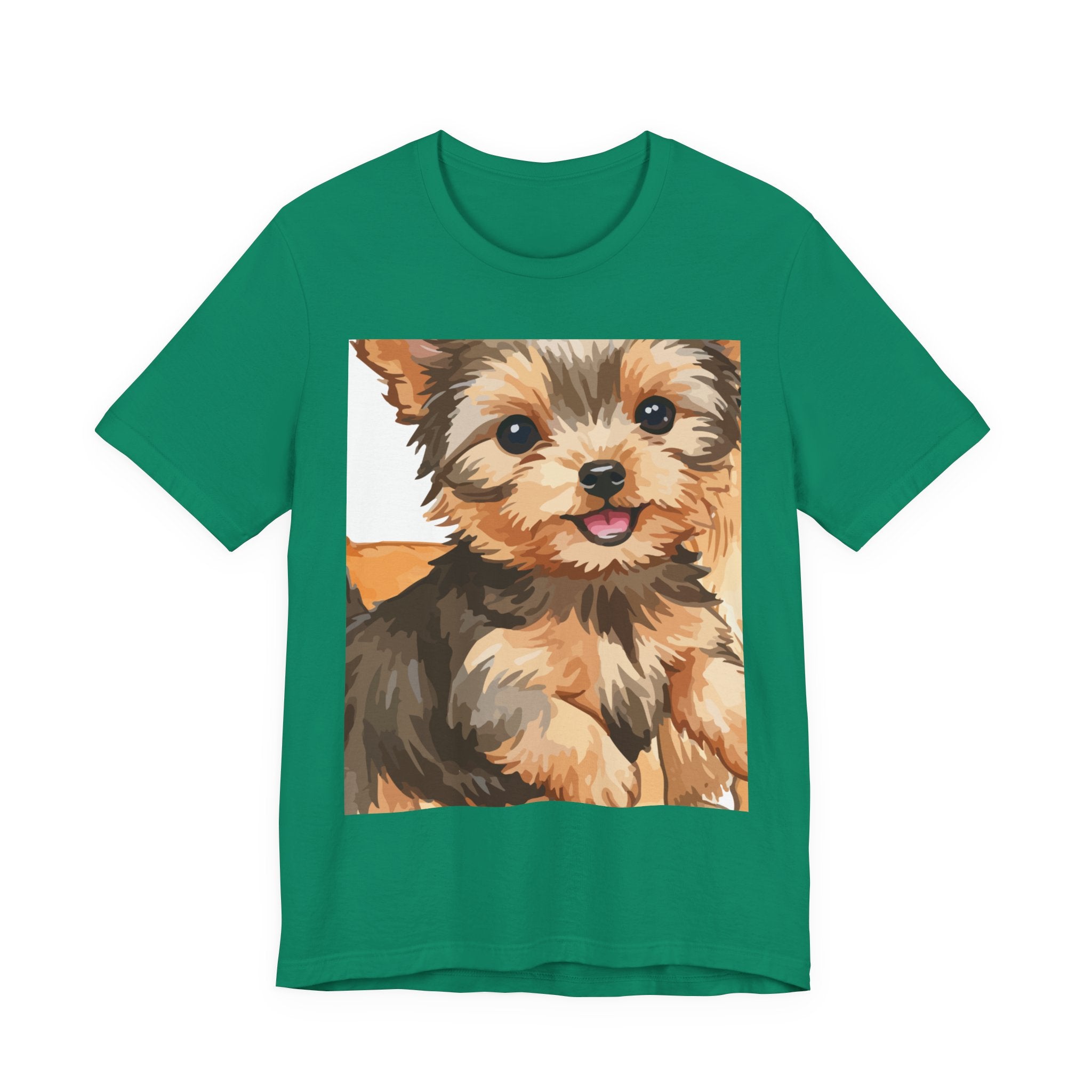T-shirt com estampa de cachorrinho fofo, presente para amantes de animais de estimação, t-shirt com tema de cão