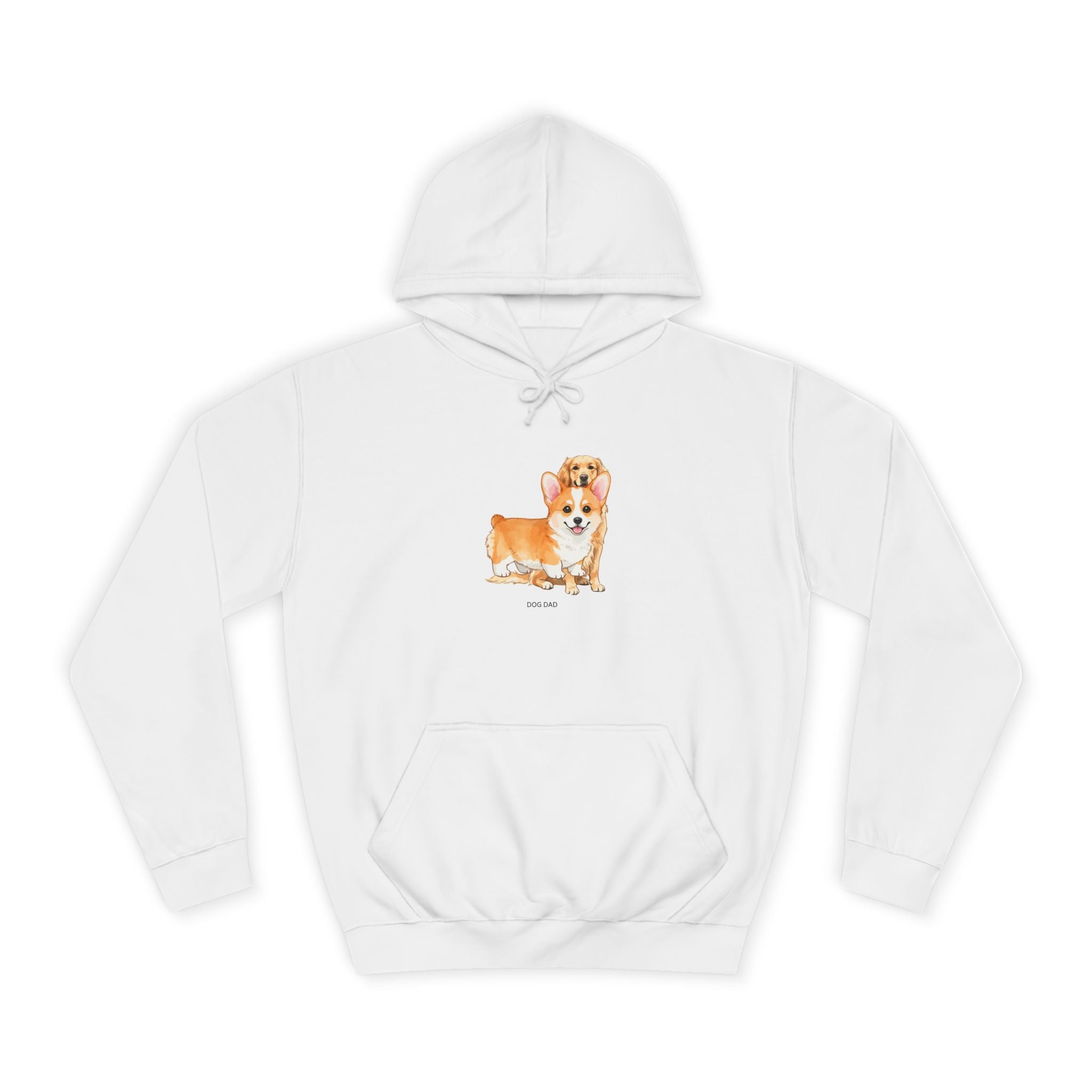 Sweatshirt com capuz para amantes de cães