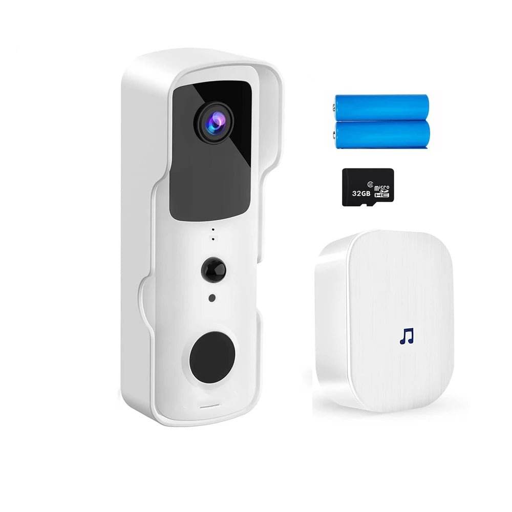 1080P WIFI Video Doorbell - Smart Wireless Security - Loja Manuel Coelho