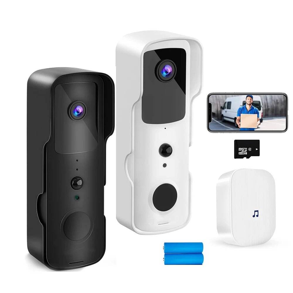 1080P WIFI Video Doorbell - Smart Wireless Security - Loja Manuel Coelho