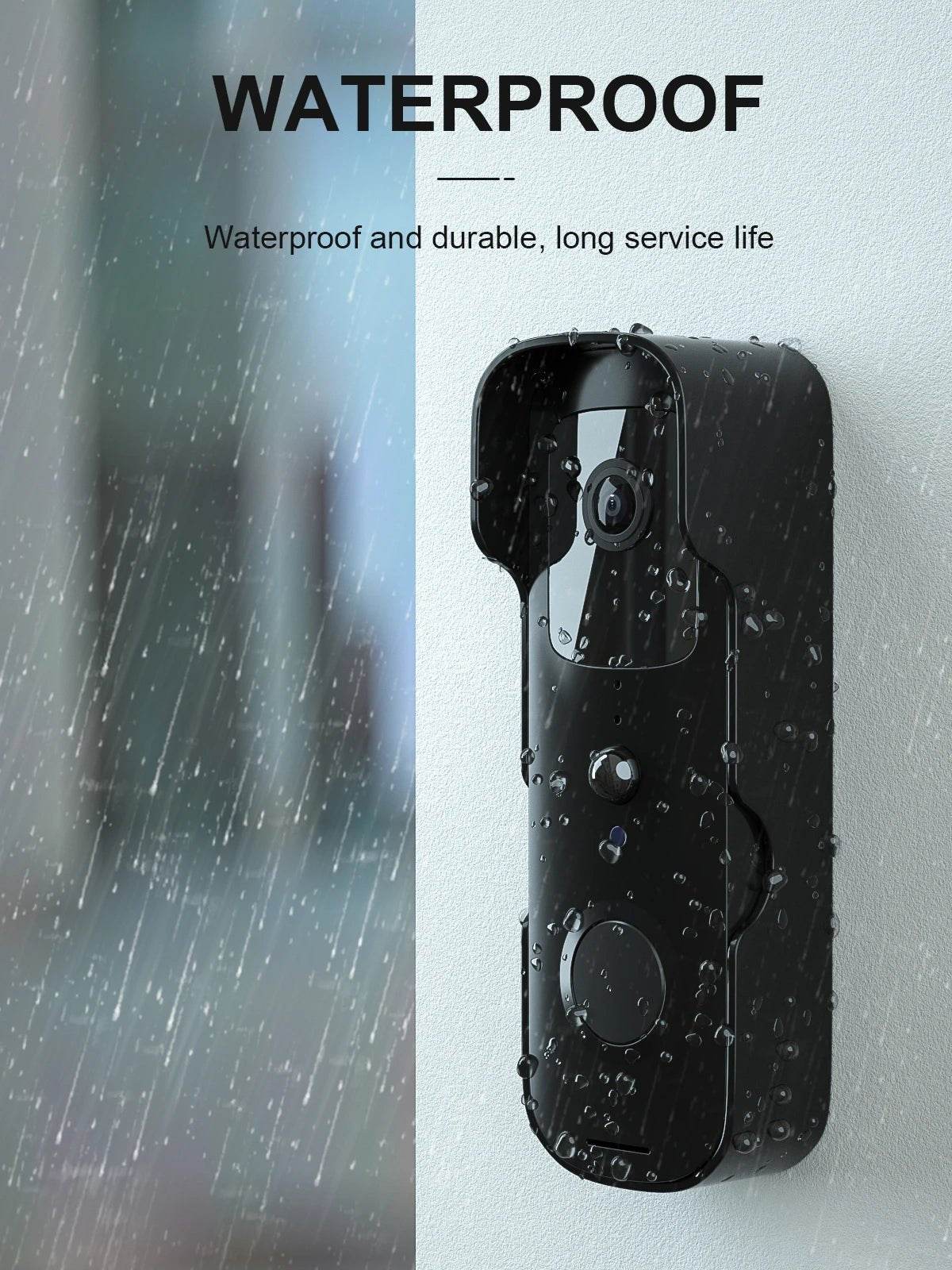 1080P WIFI Video Doorbell - Smart Wireless Security - Loja Manuel Coelho