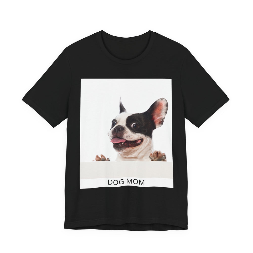 T-shirt unissexo Dog Mom, presente perfeito para amantes de animais de estimação, roupa para amantes de animais