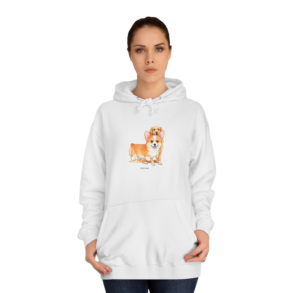 Sweatshirt com capuz para amantes de cães