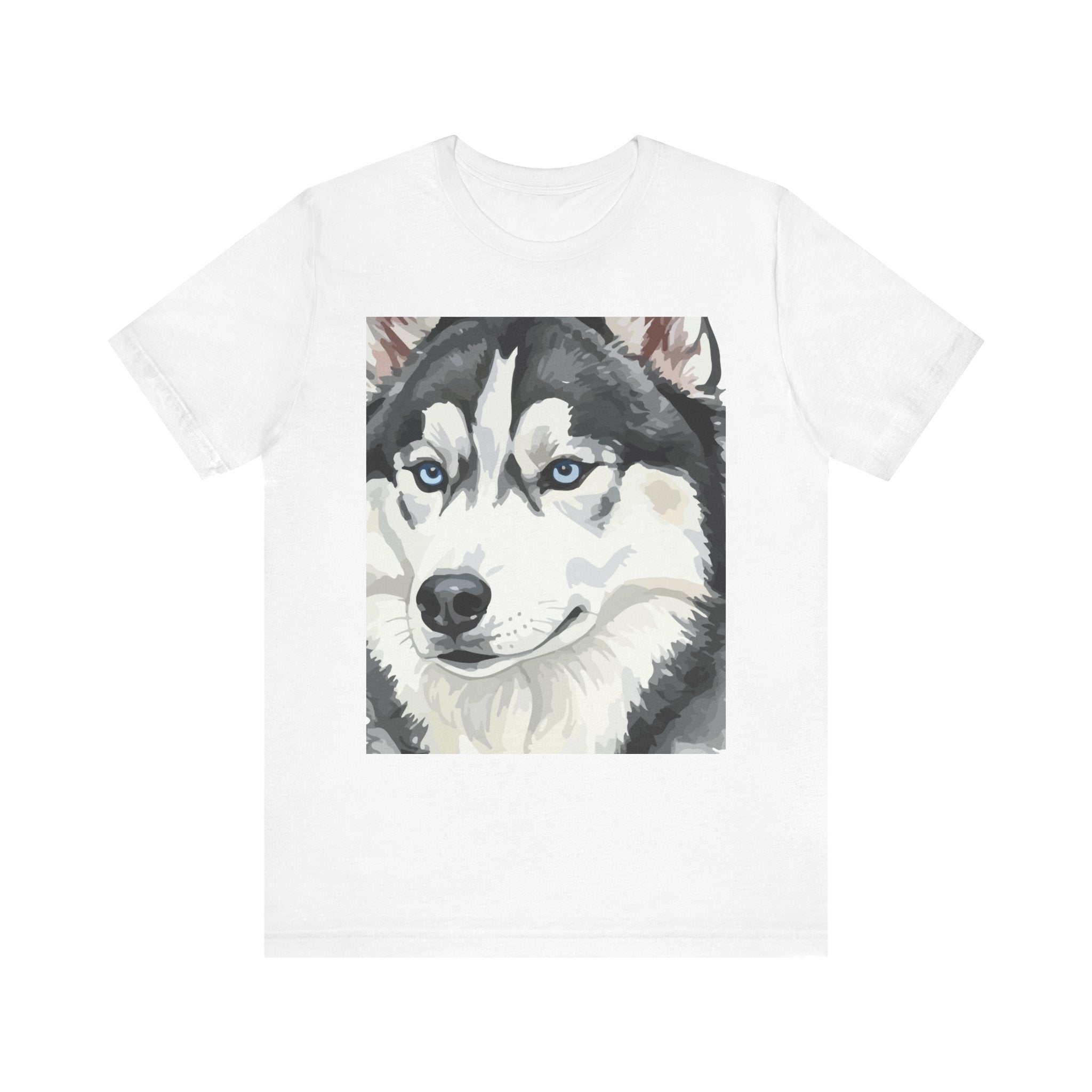 Husky Print Tee | Dog Lover Gift, Casual Wear, Birthday Present