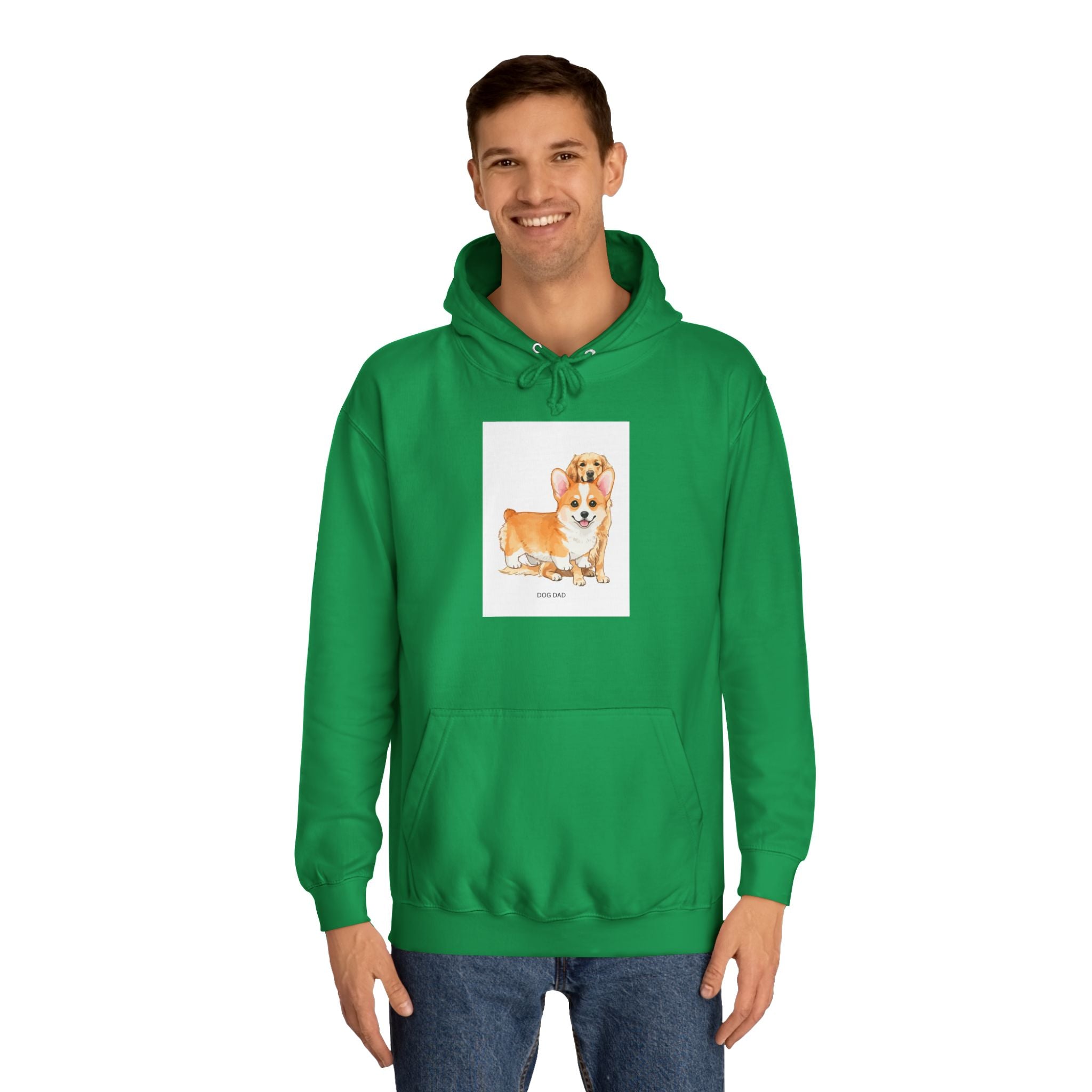 Sweatshirt com capuz para amantes de cães