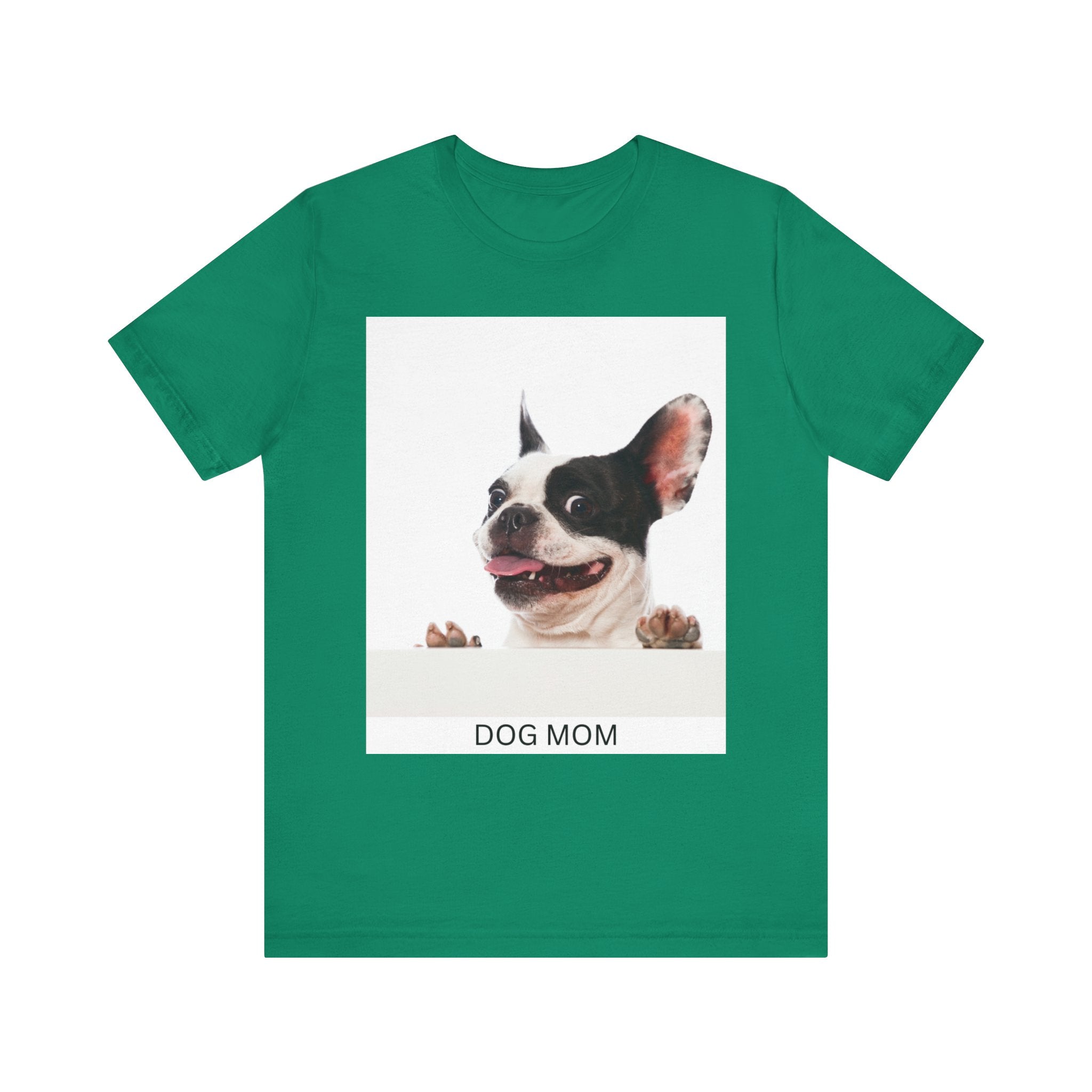 T-shirt unissexo Dog Mom, presente perfeito para amantes de animais de estimação, roupa para amantes de animais
