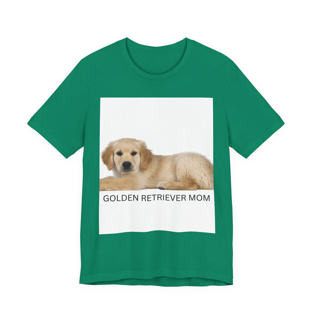 T-shirt Golden Retriever Mom - Presente perfeito para os amantes de cães