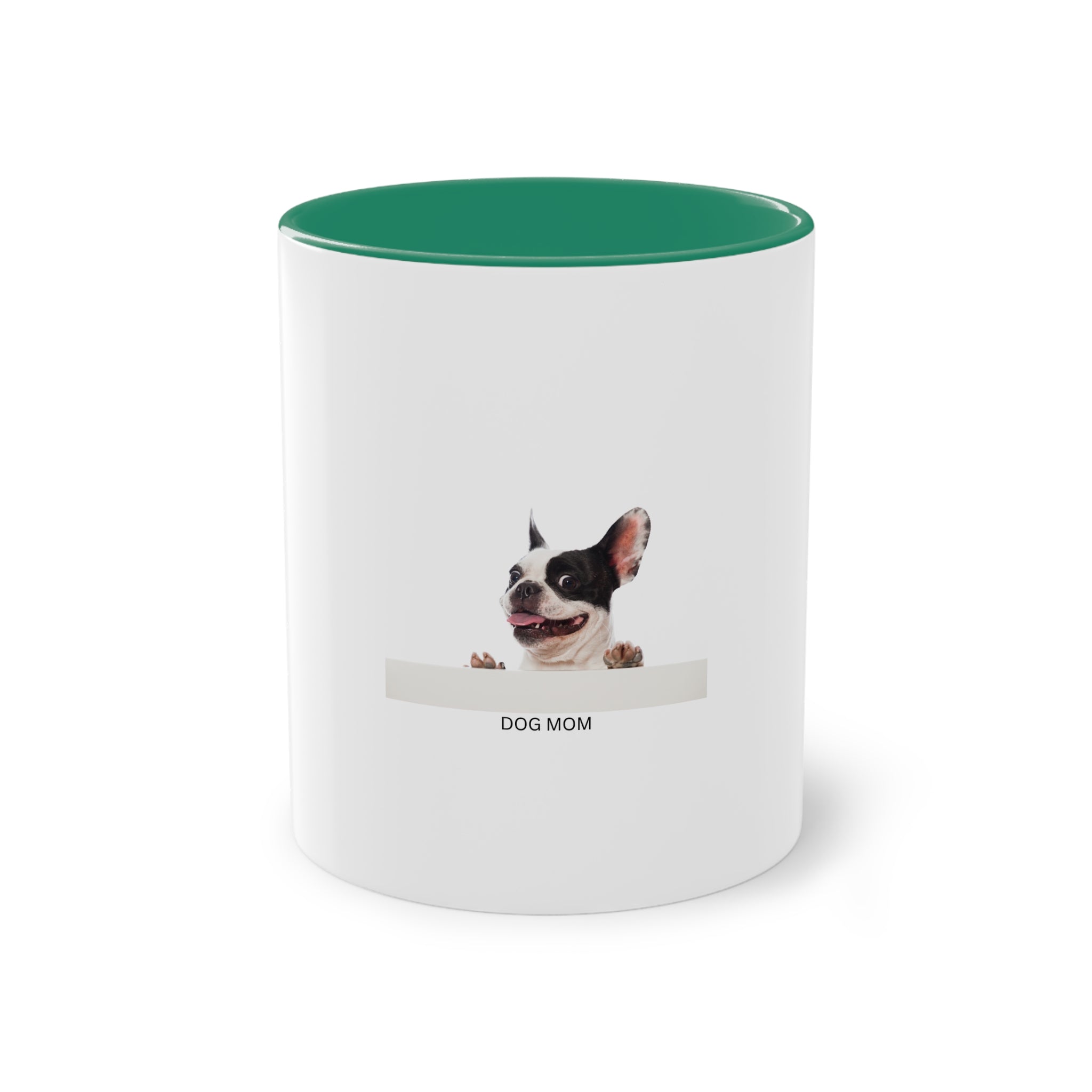 Caneca de café bicolor para mãe de cão, presente para amantes de animais de estimação