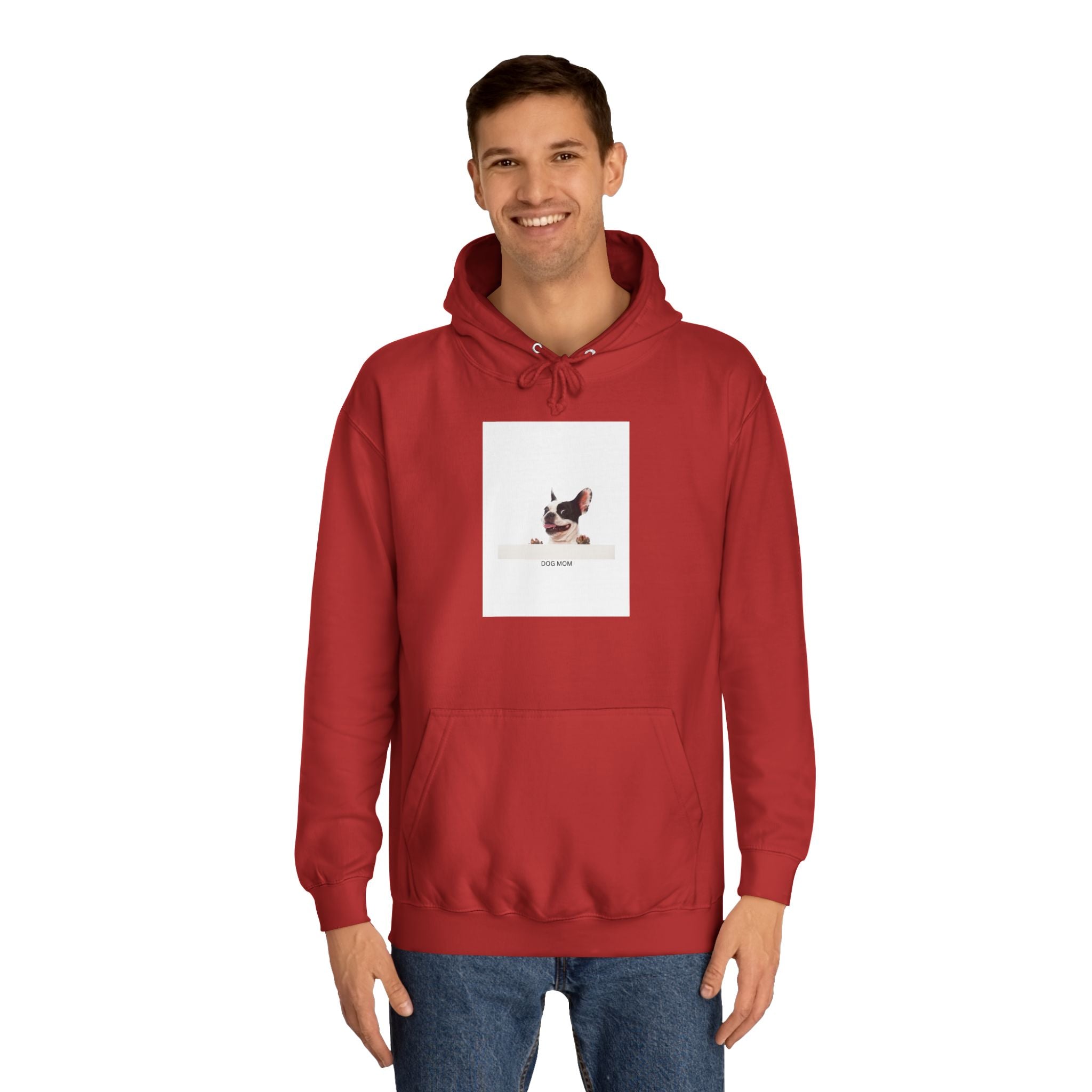 Unisex College Hoodie with Creative Design
