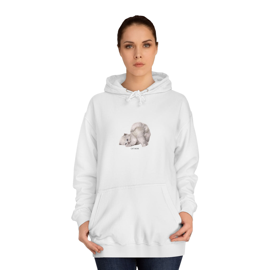 Sweatshirt com capuz unissexo com estampa de animais fofos e moderna