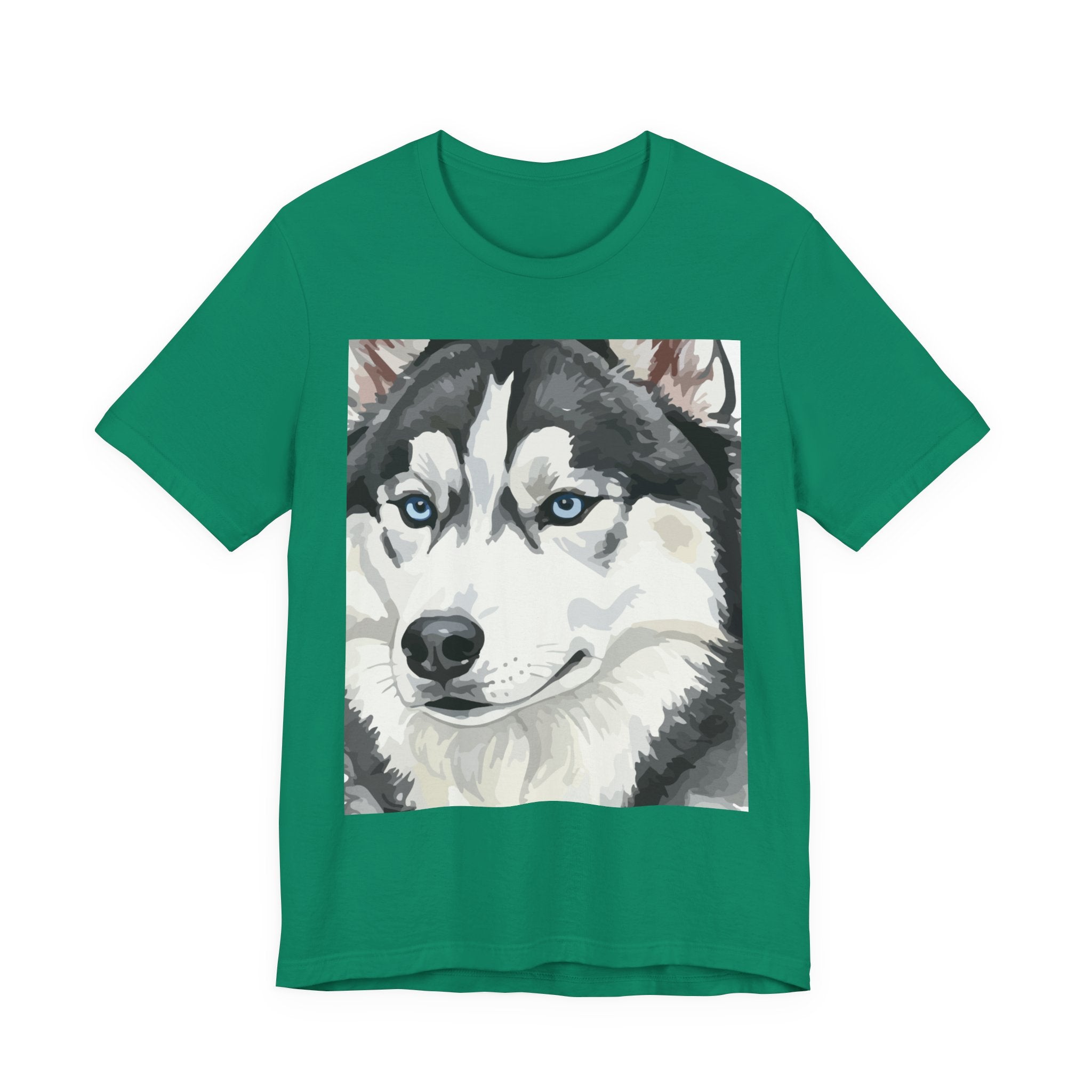 Husky Print Tee | Dog Lover Gift, Casual Wear, Birthday Present