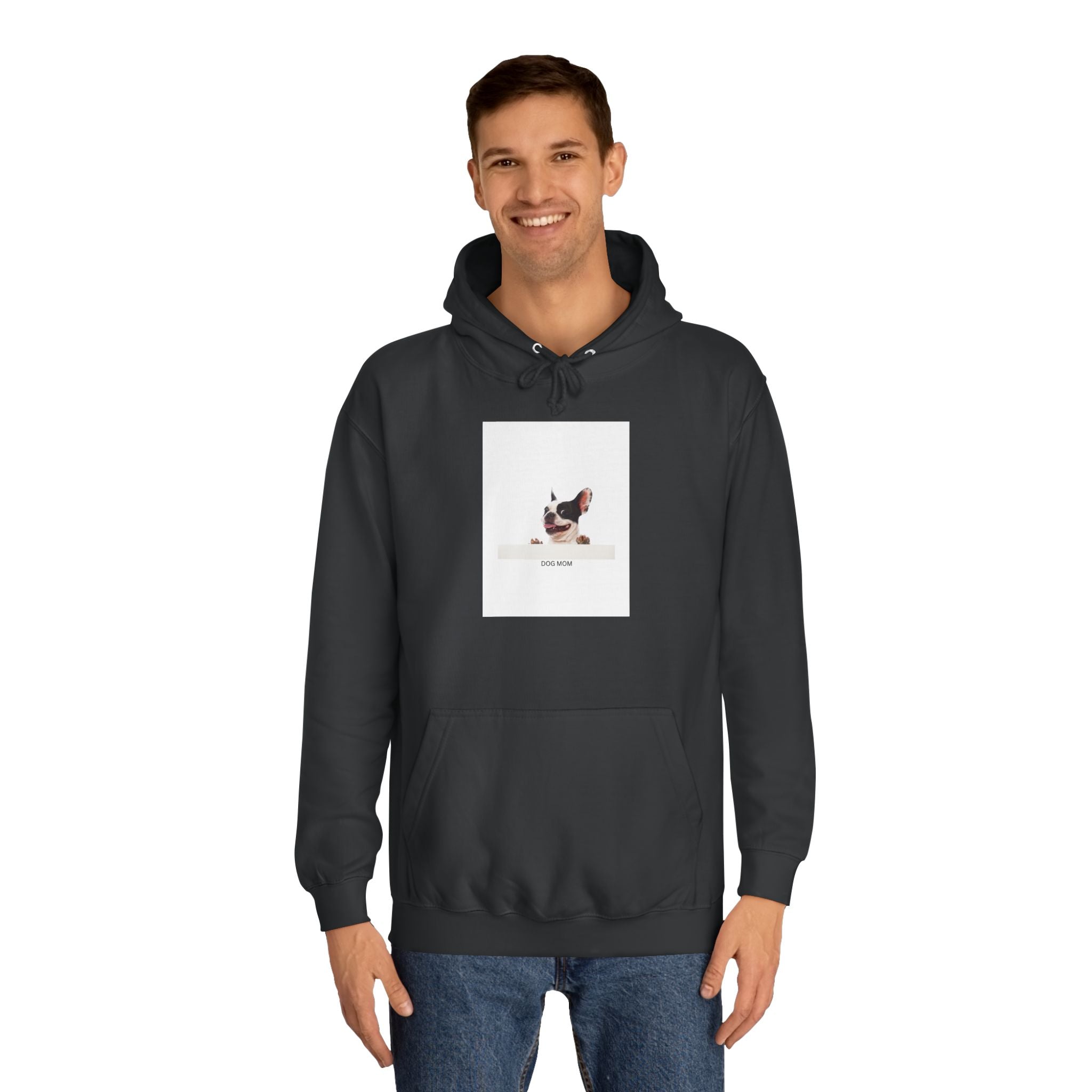 Unisex College Hoodie with Creative Design