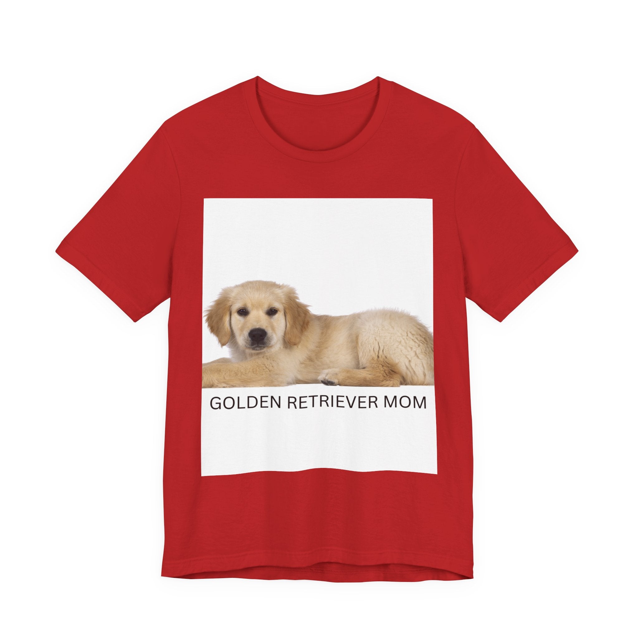T-shirt Golden Retriever Mom - Presente perfeito para os amantes de cães
