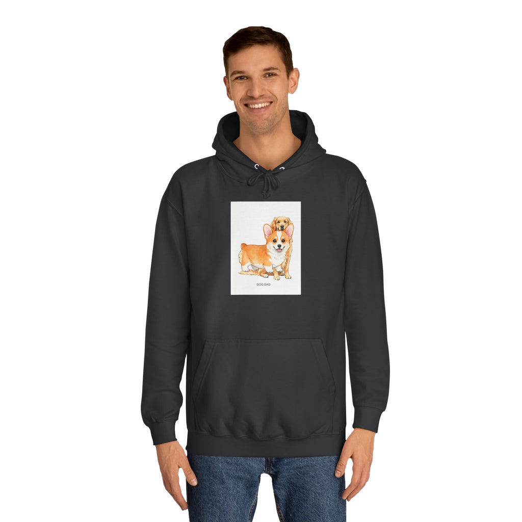 Sweatshirt com capuz para amantes de cães