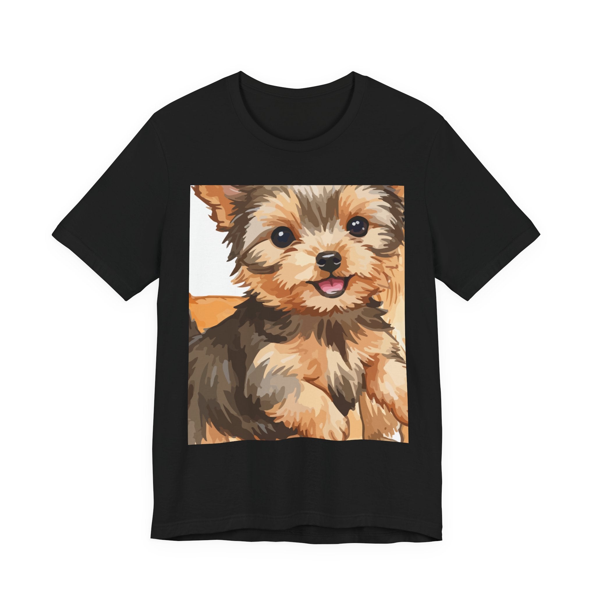 T-shirt com estampa de cachorrinho fofo, presente para amantes de animais de estimação, t-shirt com tema de cão