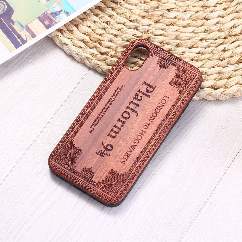 Wooden phone case