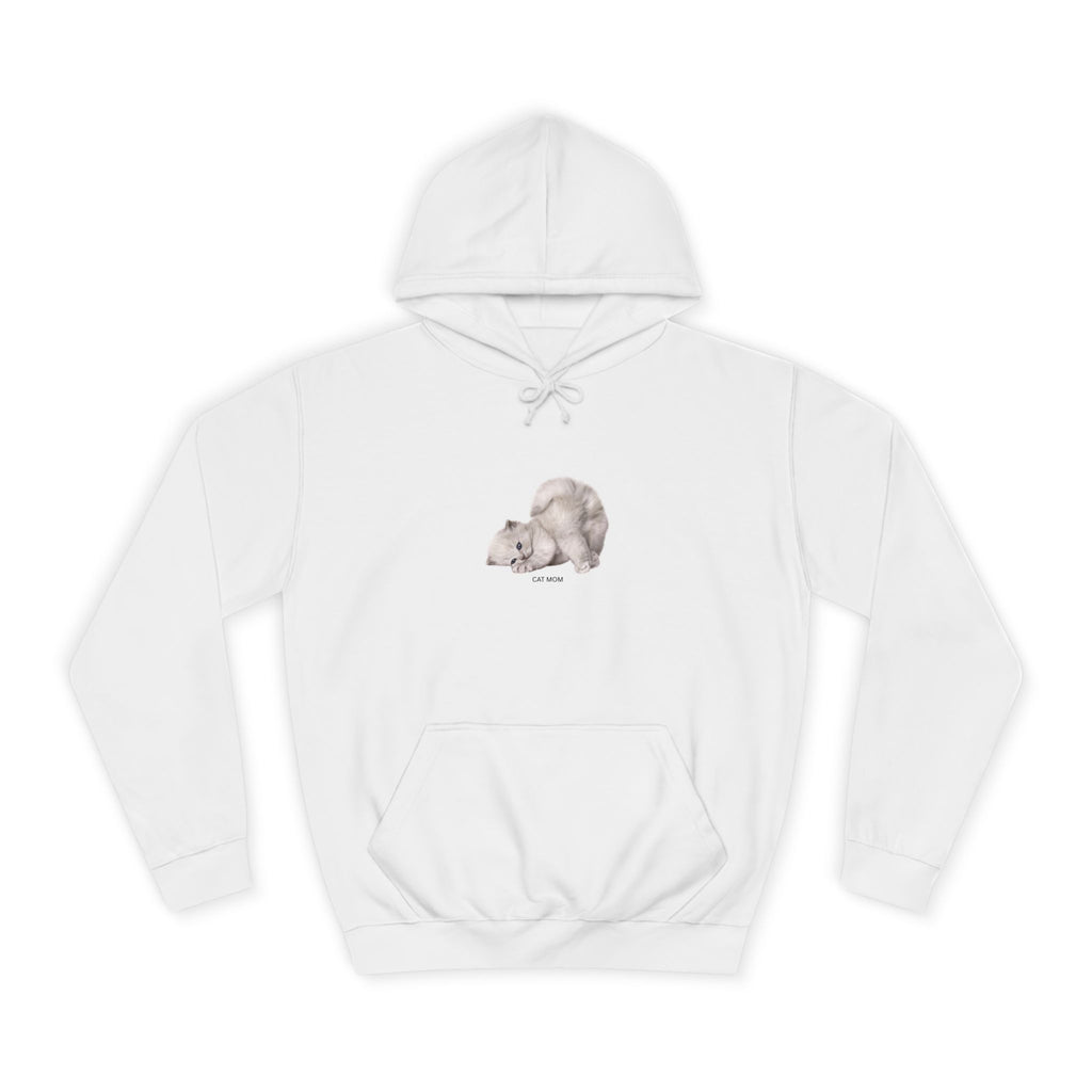 Sweatshirt com capuz unissexo com estampa de animais fofos e moderna