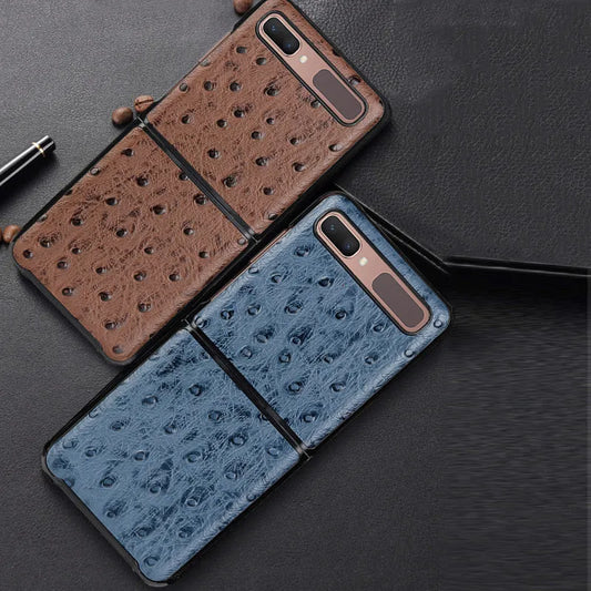 Camel Pattern Business Leather Case Folding Protective Cover Phone Case - Loja Manuel Coelho