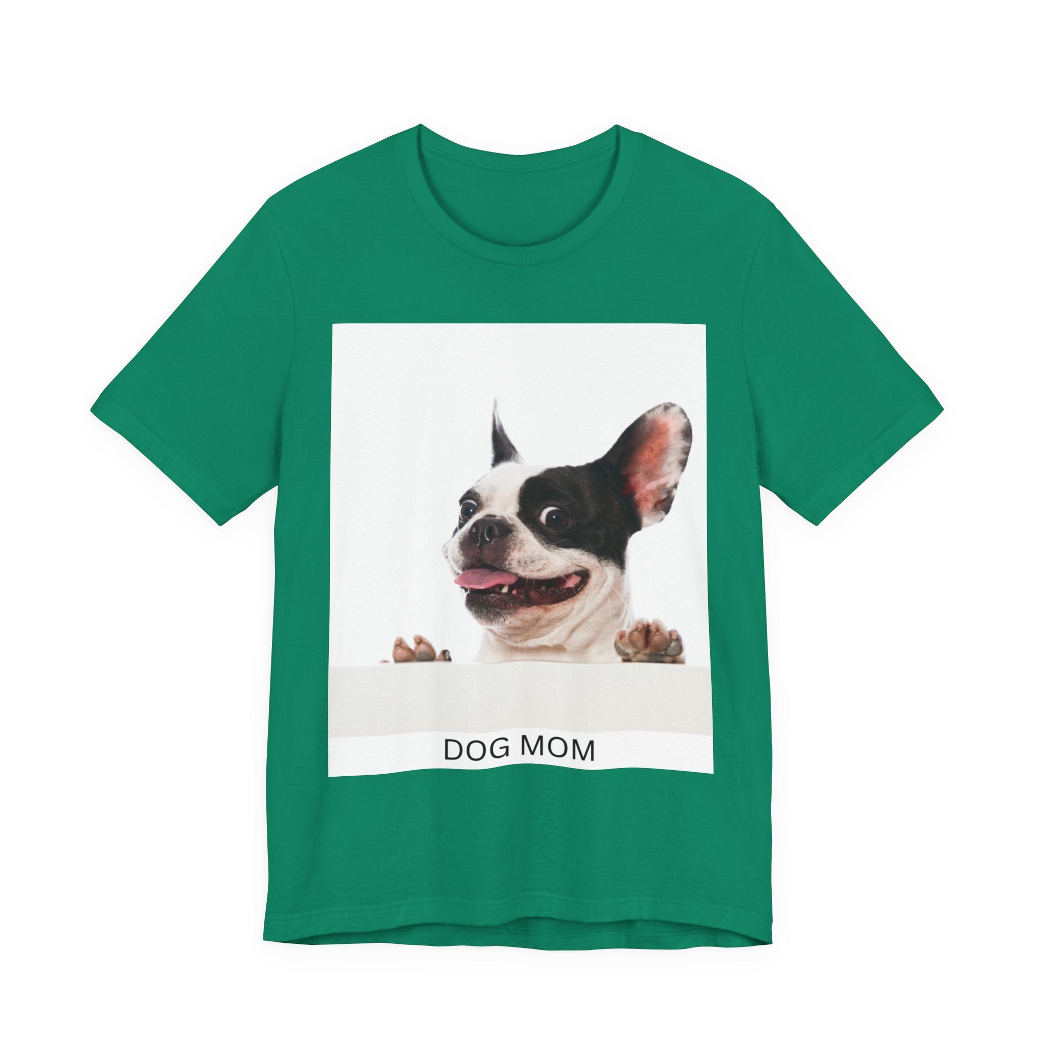 T-shirt unissexo Dog Mom, presente perfeito para amantes de animais de estimação, roupa para amantes de animais