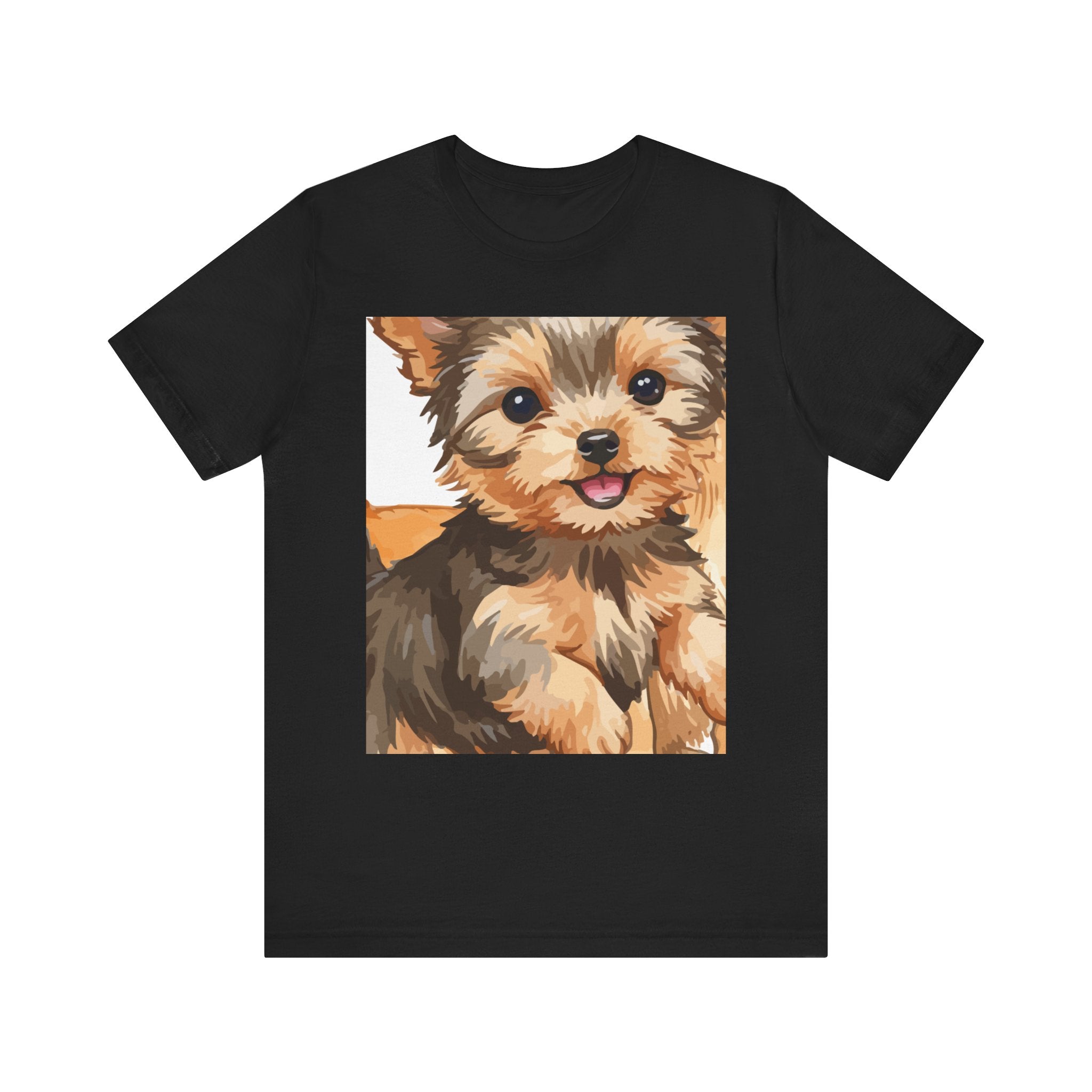 T-shirt com estampa de cachorrinho fofo, presente para amantes de animais de estimação, t-shirt com tema de cão