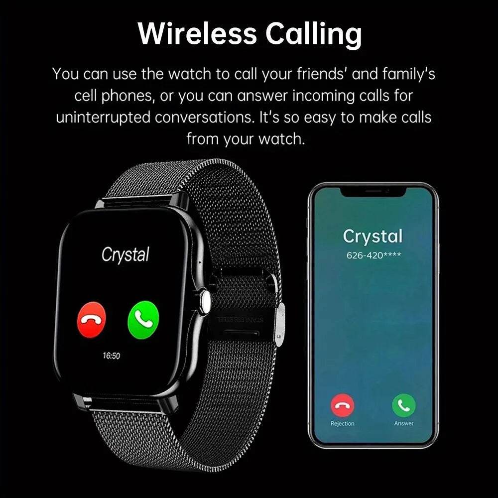 2023 Smart Watch Android Phone 1.44'' Inch Color Screen Bluetooth - Loja Manuel Coelho