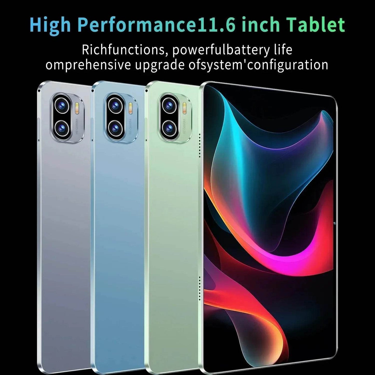 Tablet Android 2025 5G 13.0 Brand New 11.6 inch 16GB RAM 1TB - Loja Manuel Coelho