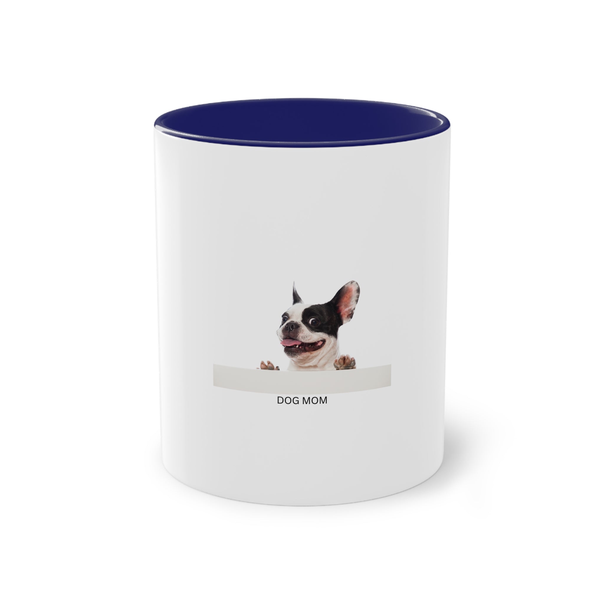 Caneca de café bicolor para mãe de cão, presente para amantes de animais de estimação