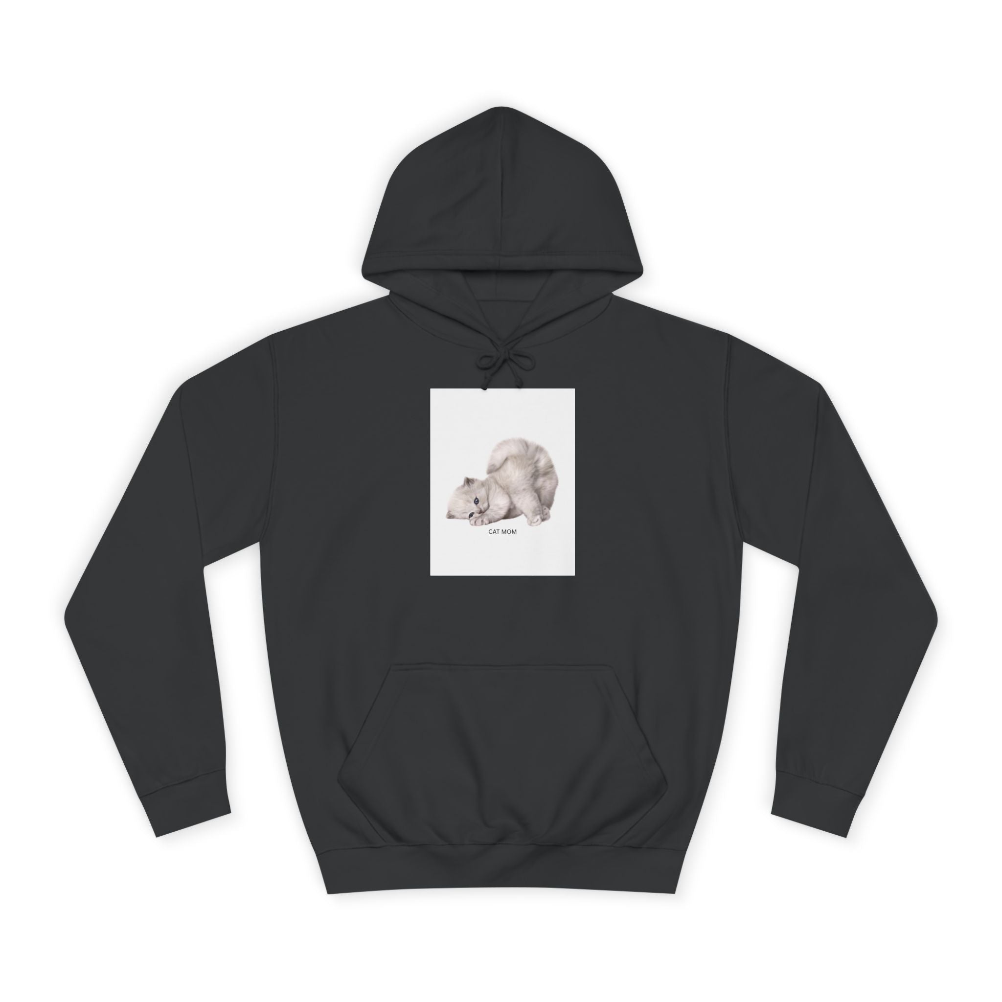 Sweatshirt com capuz unissexo com estampa de animais fofos e moderna