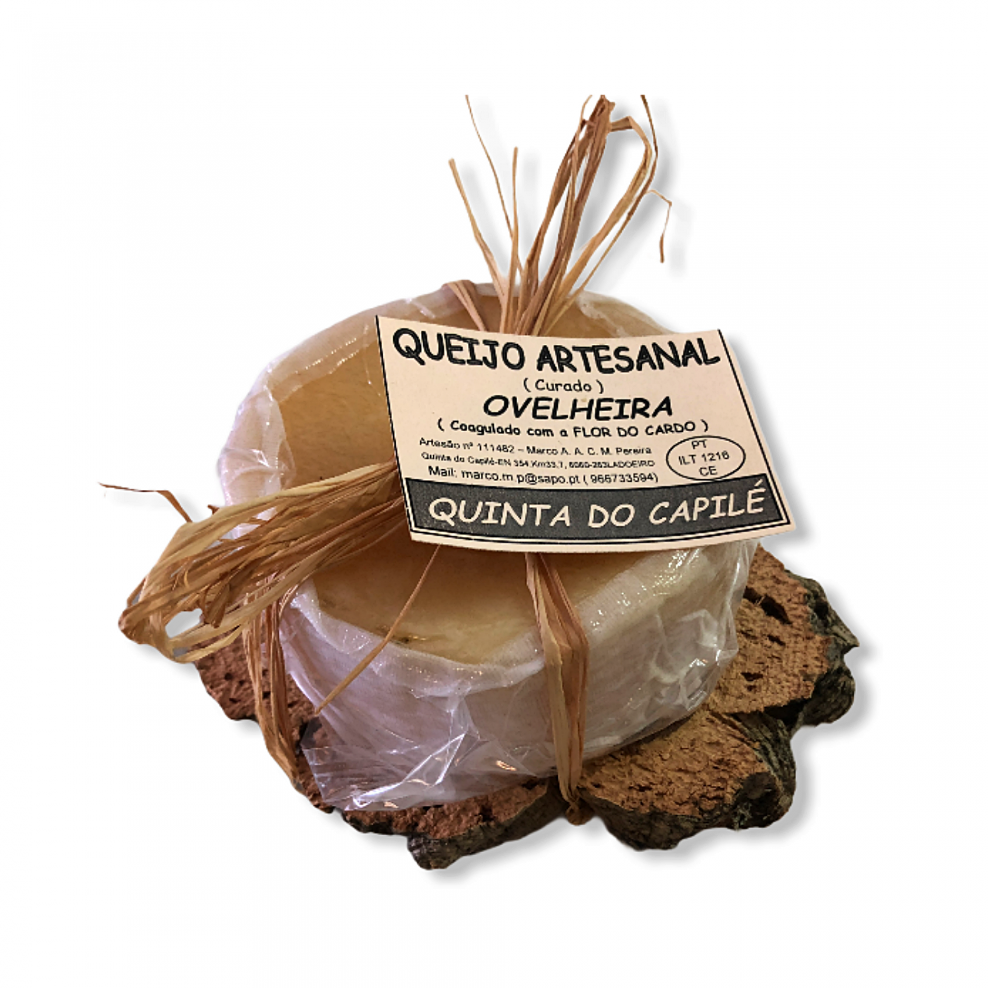 Queijo de Ovelha Artesanal Português Curado Cabreira