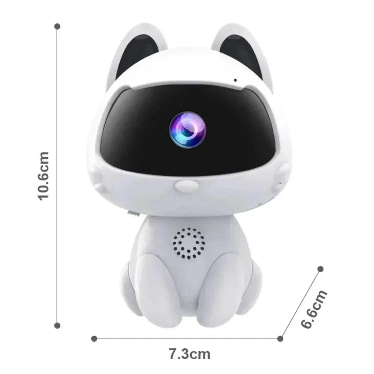 3MP Intelligent night vision two-way audio voice intercom wifi remote night vision - Loja Manuel Coelho