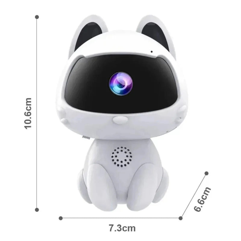 3MP Intelligent night vision two - way audio voice intercom wifi remote night vision - Loja Manuel Coelho