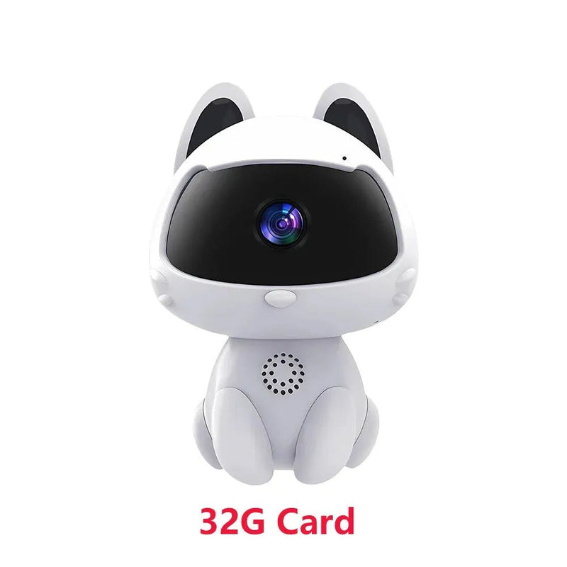 3MP Intelligent night vision two - way audio voice intercom wifi remote night vision - Loja Manuel Coelho