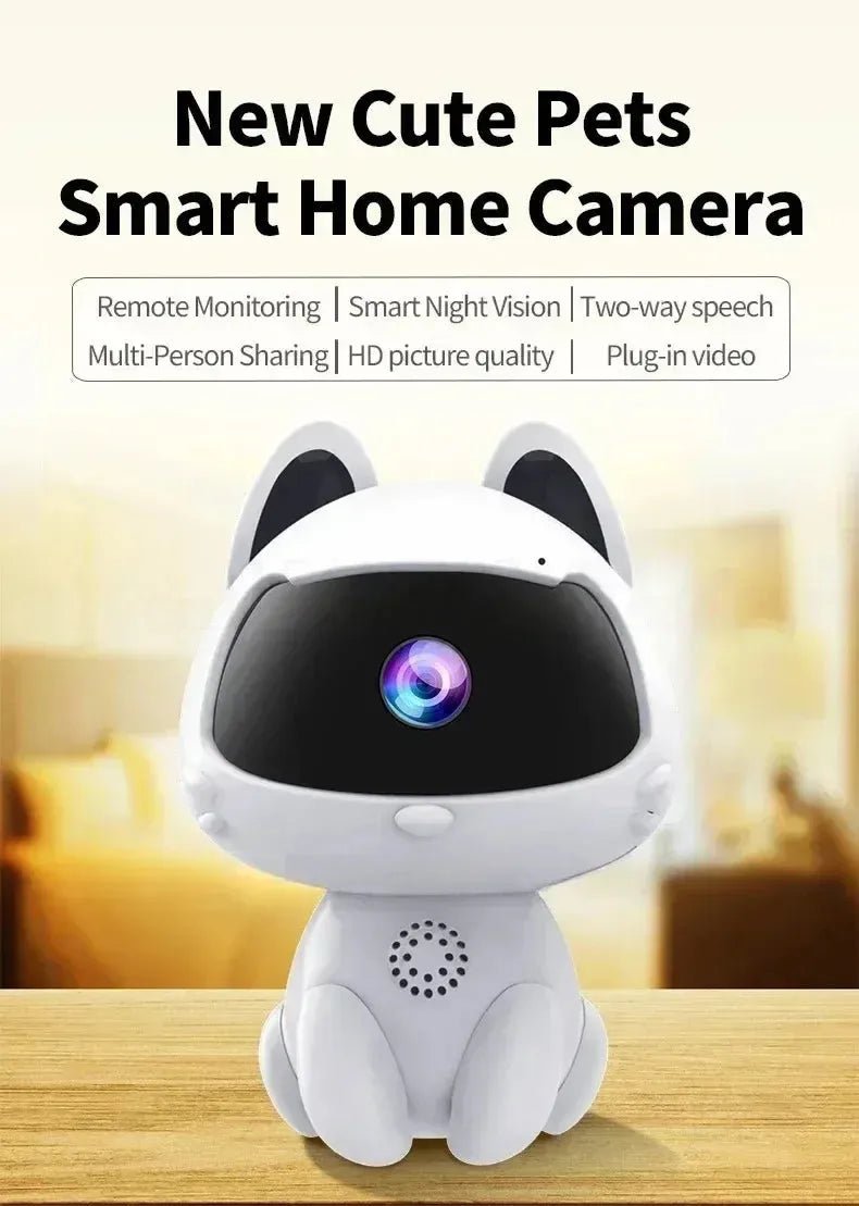 3MP Intelligent night vision two - way audio voice intercom wifi remote night vision - Loja Manuel Coelho
