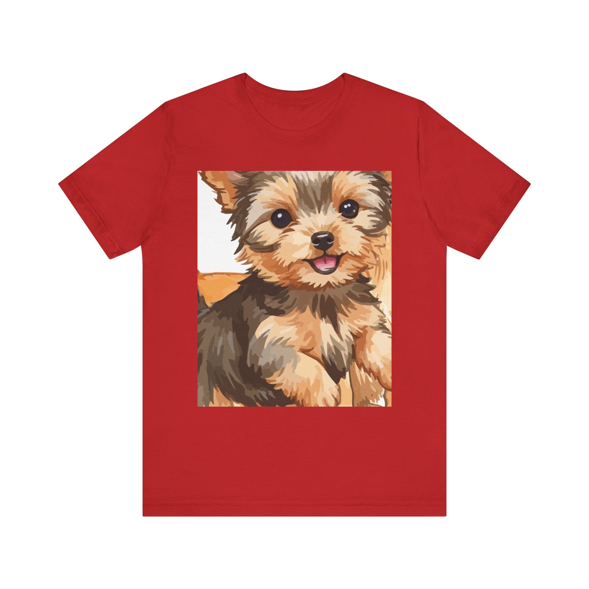 T-shirt com estampa de cachorrinho fofo, presente para amantes de animais de estimação, t-shirt com tema de cão