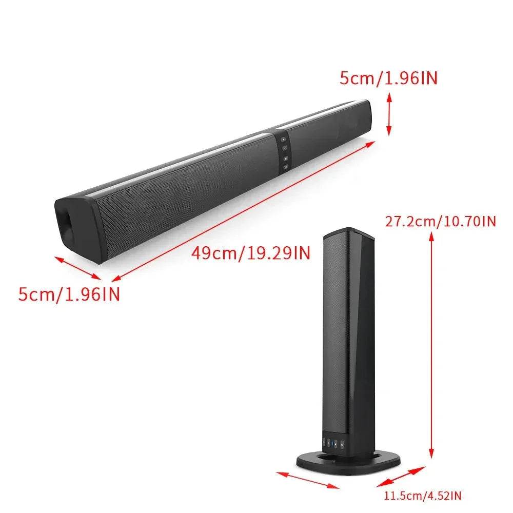 Soundbar Radio Blaster Bar Audio TV PC Computer Subwoofer - Loja Manuel Coelho